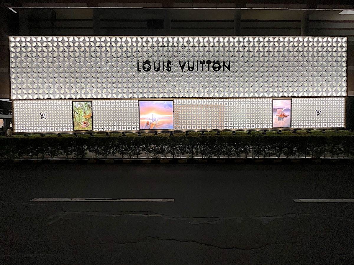 Louis Vuitton at Plaza Indonesia Mall Jakarta (Facade)