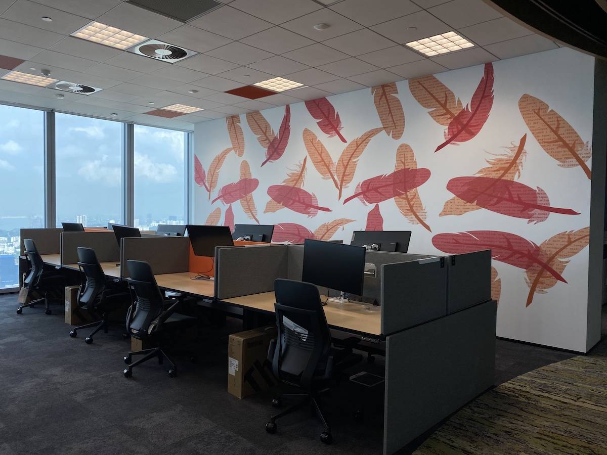 RED HAT OFFICE AT CAPITASPRING