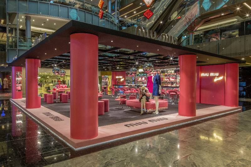 Miu Miu Pop-up at Paragon