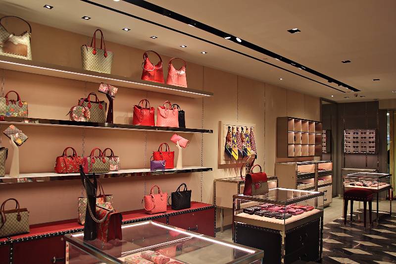 Gucci at Changi Airport Terminal 2