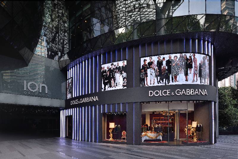 Dolce & Gabbana at ION Orchard (2015)