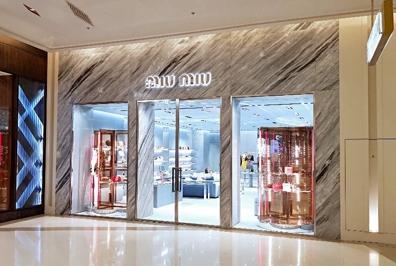 Miu Miu at Siam Paragon, Bangkok