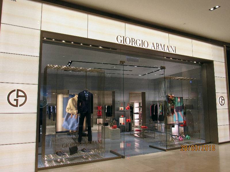 Giorgio Armani at Pavilion, Kuala Lumpur