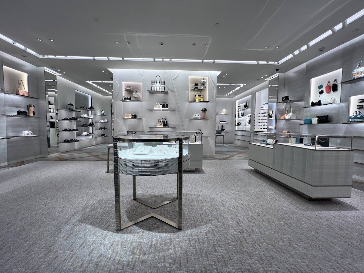 Dior at Suvarnabhumi Airport Bangkok Thailand