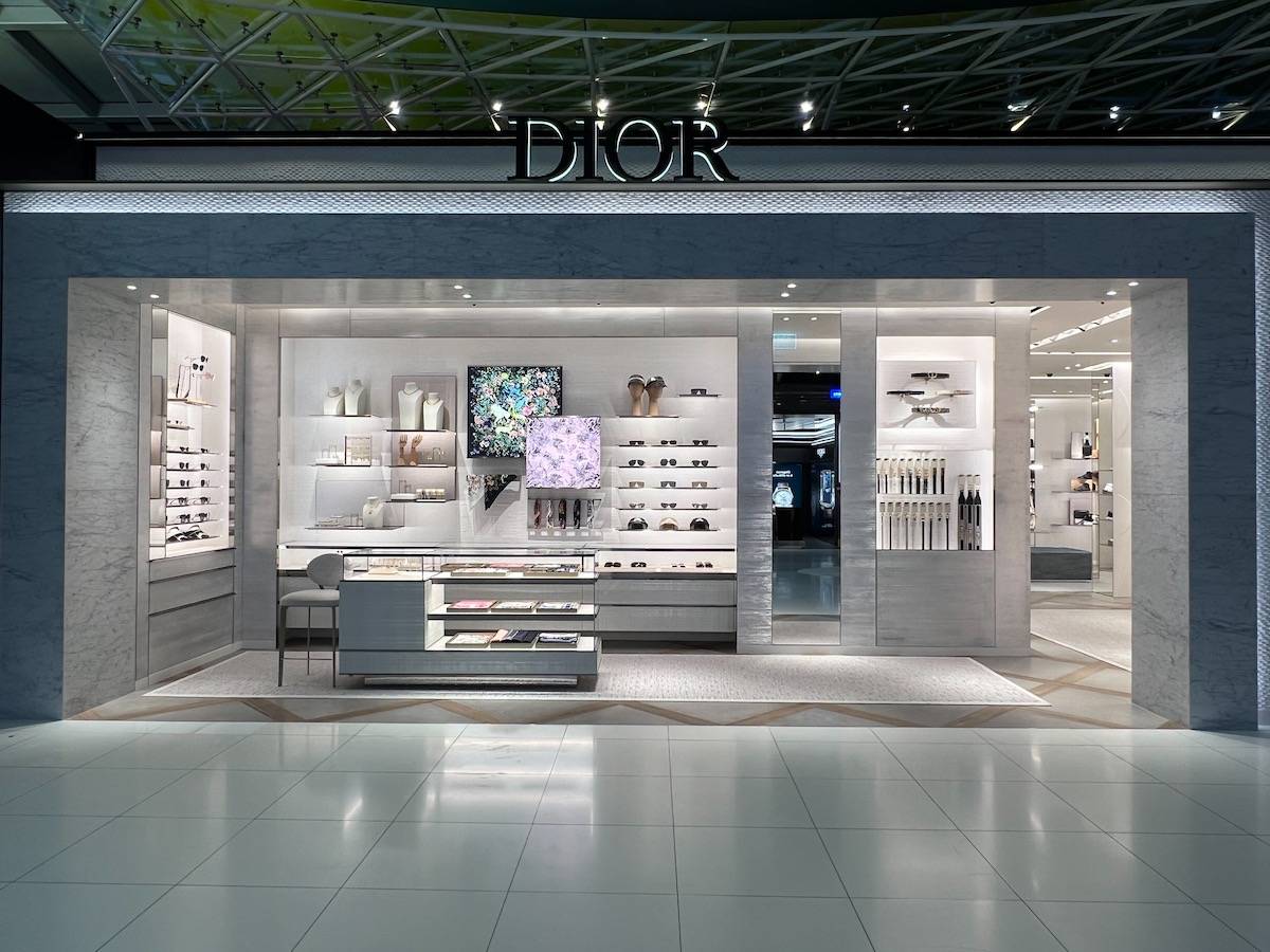 Dior at Suvarnabhumi Airport Bangkok Thailand